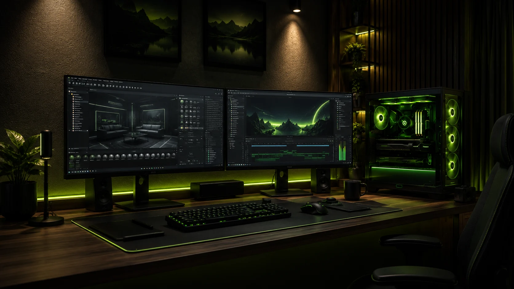 Creator Desk Workstation